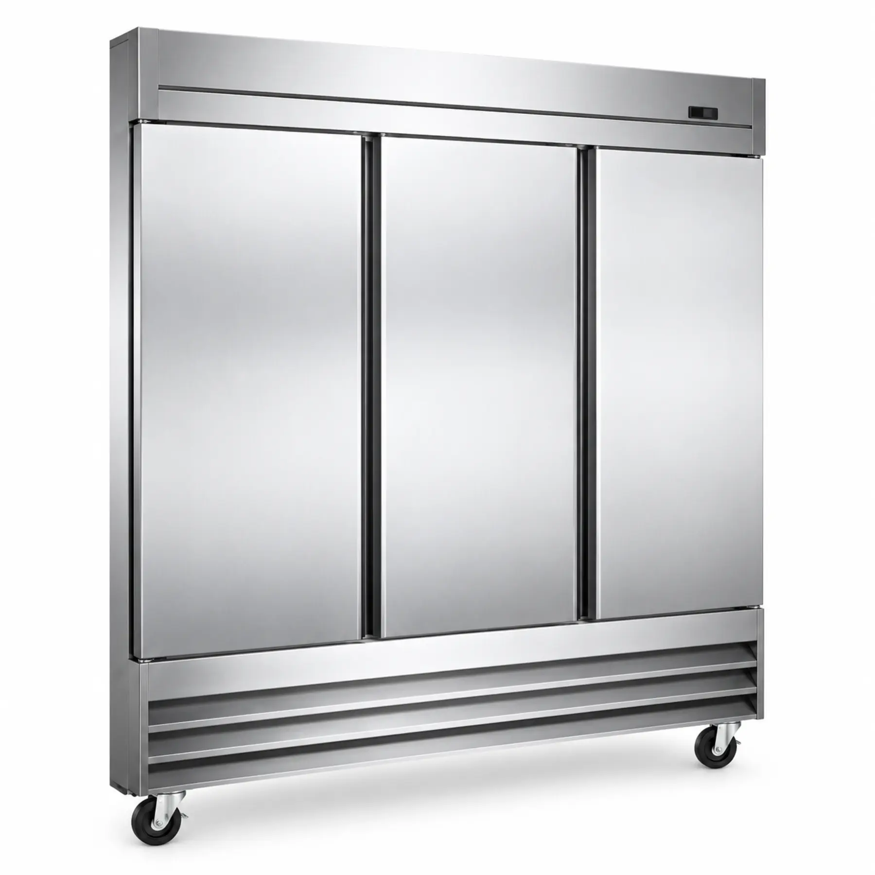 Nevera reach-in Heavy Duty de tres puertas